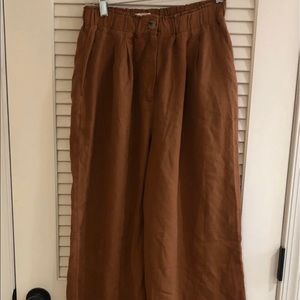 Lou & Grew Wide Leg Cotton Pants